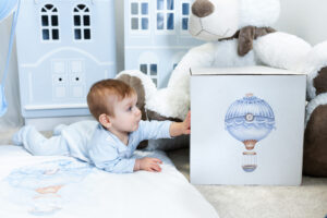 Blue Balloon Room Decoration
